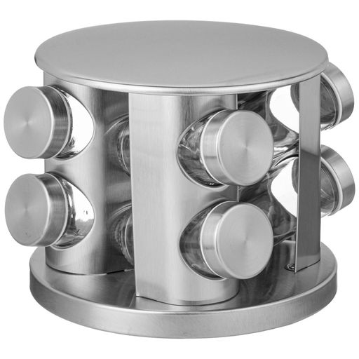 НАБОР БАНОЧЕК ДЛЯ СПЕЦИЙ ИЗ 8 ШТ. 90 МЛ НА ВРАЩАЮЩЕЙСЯ ПОДСТАВКЕ - Agness фото 4