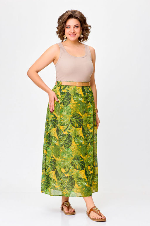 Блуза Swallow 803.2 черный+серебряный узор фото 191