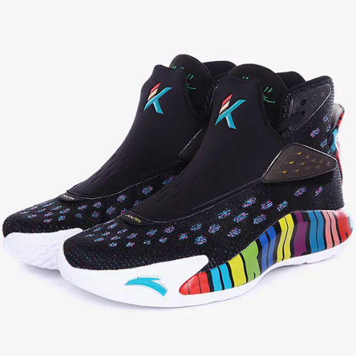 БАСКЕТБОЛЬНЫЕ КРОССОВКИ ANTA KLAY THOMPSON KT5 RAINBOW Мультиколор  фото 6