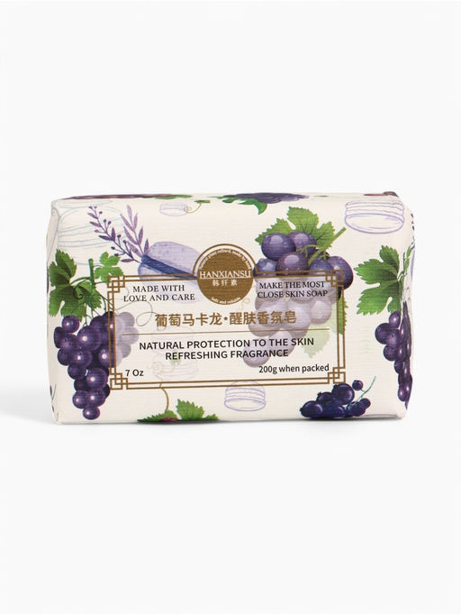Мыло твердое «Виноградный макарун», 200 г