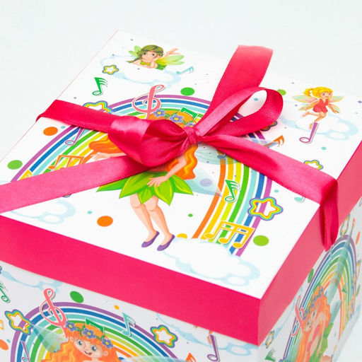 Цена за 12 шт. Коробка Самосборная Детская Фея 15х15х15 см - Simaland фото 3