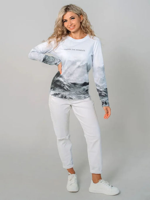 Лонгслив женский 116 - Вега фото 12