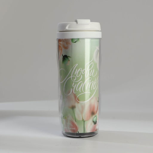 Подарочный набор, ежедневник А5, 80 л. и термостакан 350 мл С 8 марта - Artfox фото 4