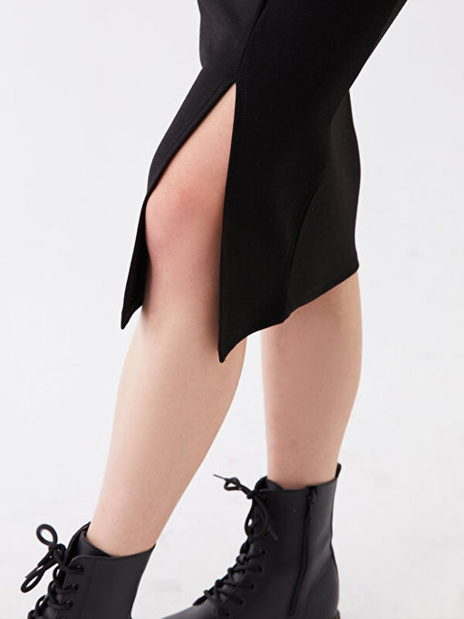 Kad?n Dar Fit D?z Kalem Etek