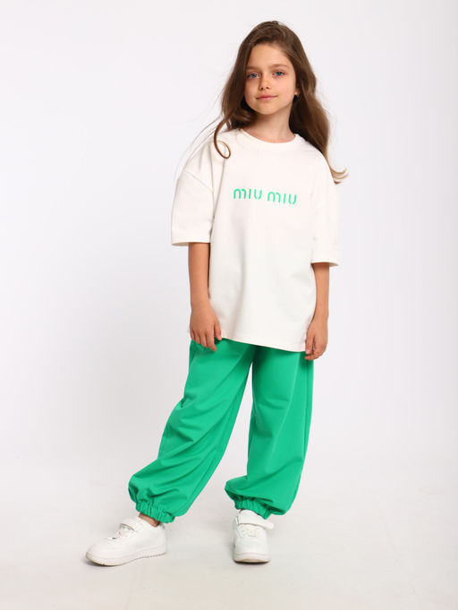 КМ198 Костюм MIU-MIU (зеленый) - Милаша фото 7