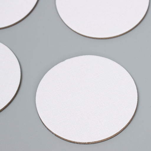 Набор холстов на магните «Круг», 7.5 см, 4 шт.