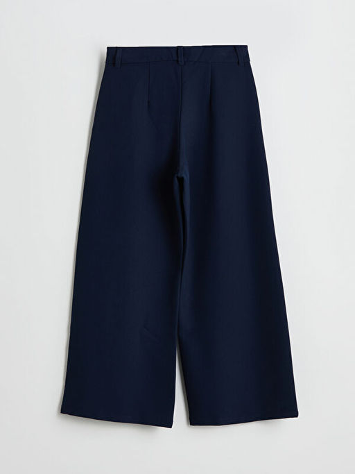 Wideleg Pileli K?z ?ocuk Pantolon