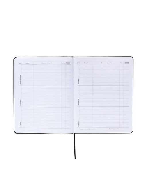 Дневник школьный 1-11 класс, deVENTE. Bee, ляссе, искусственная кожа, черный