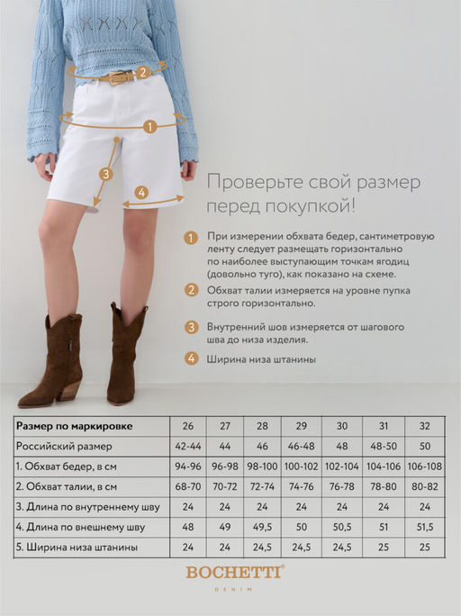 Шорты женские джинсовые белые