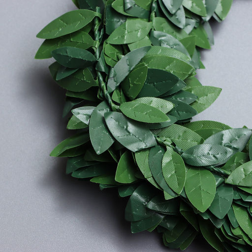 Лиана искусственная для декора «Лавровый лист», 3 метра, 13×13×2 см
