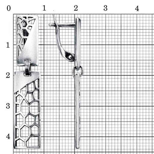 СЕРЬГИ 34013924 - Красная пресня фото 2
