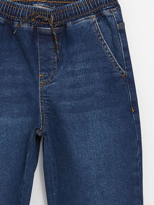 Beli Lastikli Erkek ?ocuk Jogger Jean Pantolon - Waikiki фото 2