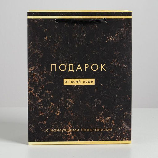 Цена за 2 шт. Пакет подарочный ламинированный, упаковка, «От всей души», MS 18×23×8 см