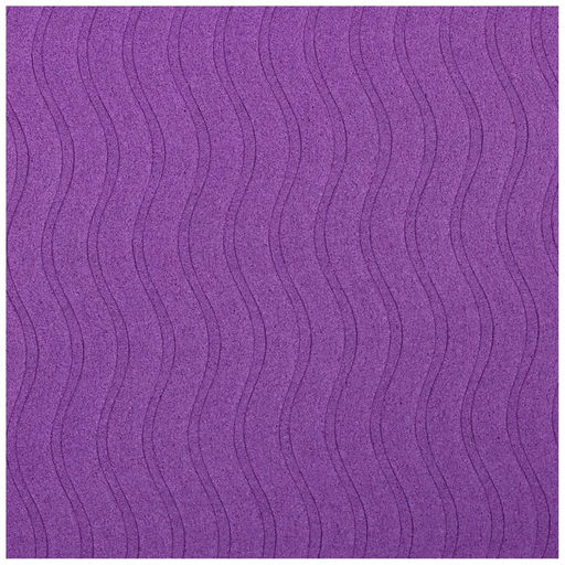 Коврик для йоги Sangh Flowers, 183х61х0,6 см, цвет фиолетовый  фото 9