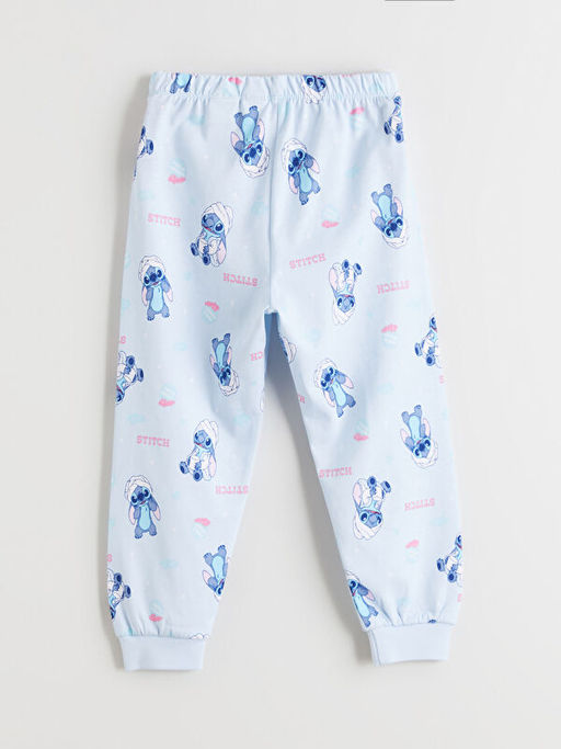 Beli Lastikli Desenli K?z ?ocuk Pijama Alt