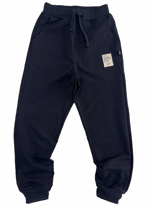 Брюки для мальчика штаны спортивные 22-0507 черный - Mini maxi фото 5