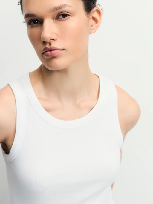 Базовая майка из хлопка / Zarina  фото 7