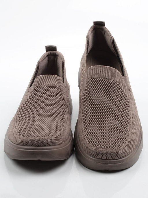 05-TEX-D03-09 DK. BEIGE Полуботинки спортивные летние мужские (текстиль) - Фабричный китай фото 5