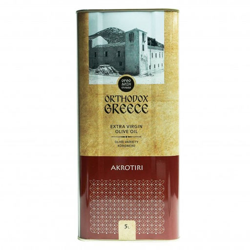 Оливковое масло Akrotiri, о.Крит, Греция, жест.банка, 5л - Evros фото 3