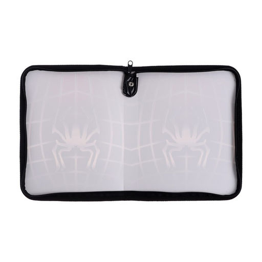 Папка для тетрадей А5, 180 х 230 х 25 мм, молния вокруг, пластиковая 0.5, ПМ-А5-04 Calligrata Паук  фото 4