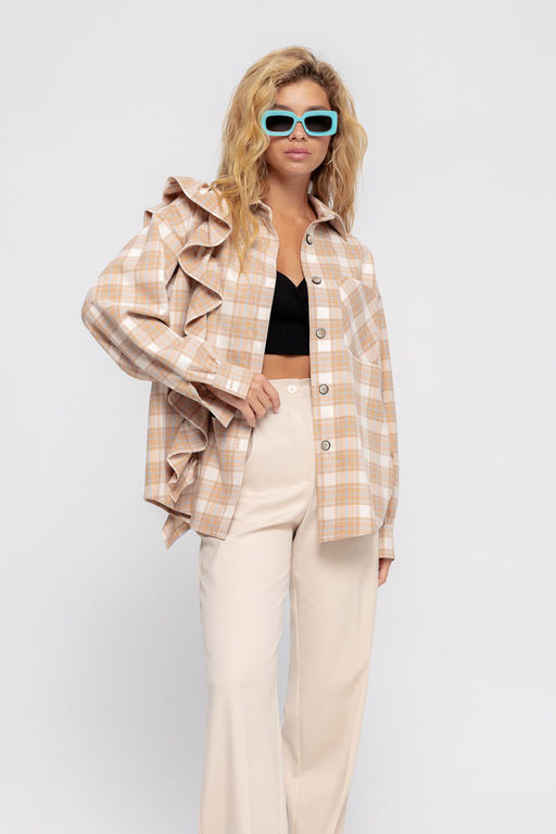 Рубашка Pirs 4665 бежевый  фото 3