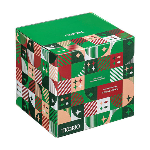 Ёлочная игрушка Festive Snake из коллекции New Year Essential - Tkano фото 5