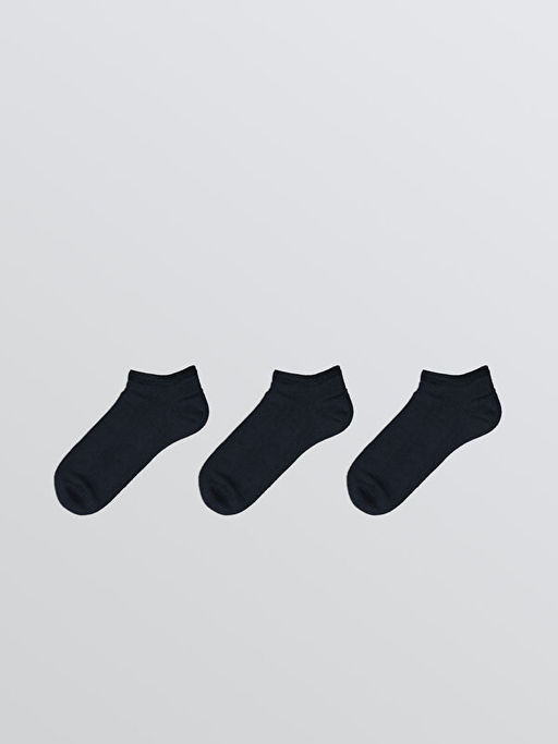 Kad?n D?z Patik ?orap 3l?