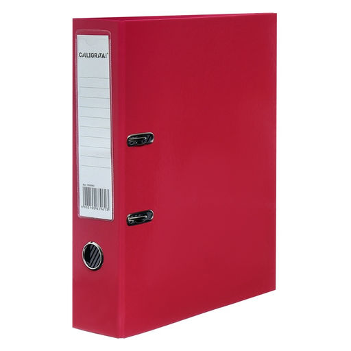 Пaпкa-регистратор А4 75мм Calligrata ламинированная, светлая вишня  фото 2
