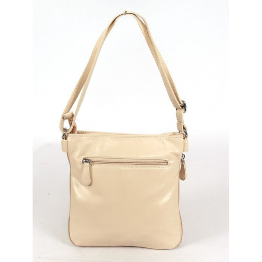 Сумка женская искусственная кожа Guecca-RY 7016, 1отд+карм/пер, плечевой ремень, светло-бежевый SALE 261718 - Adelia фото 3