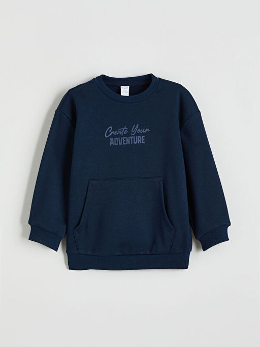 Erkek ?ocuk Kal?n Sweatshirt ve E?ofman Alt?