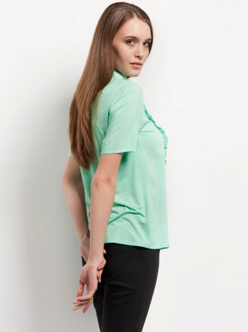 Базовая блузка из вискозы - Incity фото 3