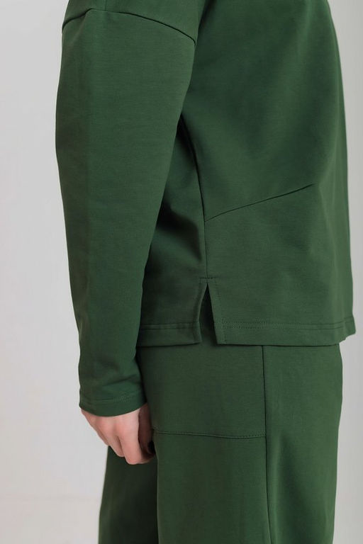 Костюм толстовка и брюки М326010х хаки - Елена фото 8