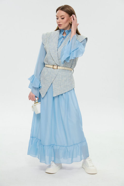 Жилет NIKVA н1027-4 небесный