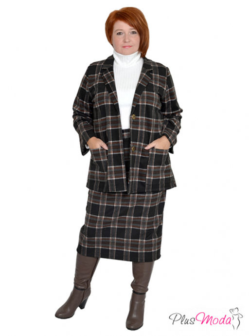 Юбка Модель №988 размеры 44-84 - Plusmoda фото 9