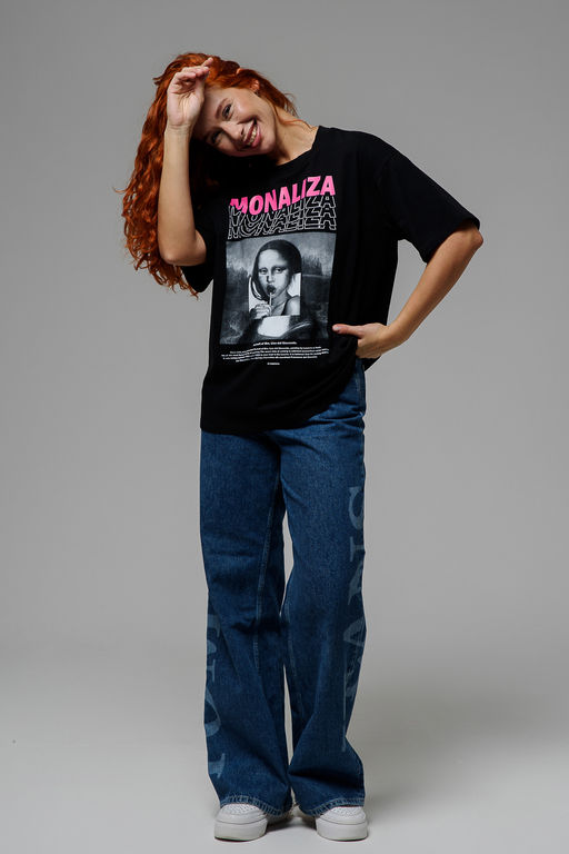 8506/1 Футболка женская оверсайз - Натали фото 117