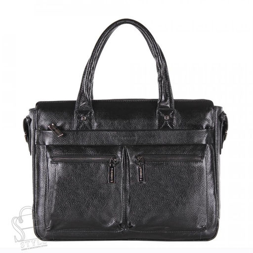 Портфель мужской кожаный 44906-3H black Heanbag в Новосибирске - S-style фото 3