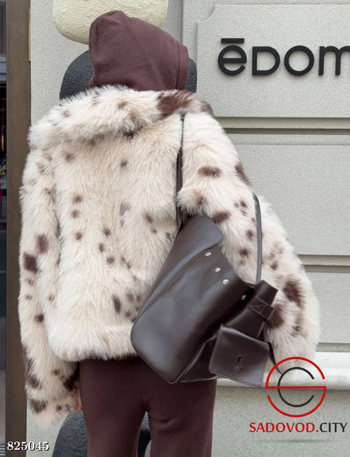 Шуба женская из искусственного меха