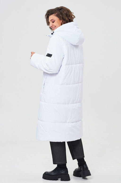 Пальто ANDINA CITY 7013-24 белый  фото 8