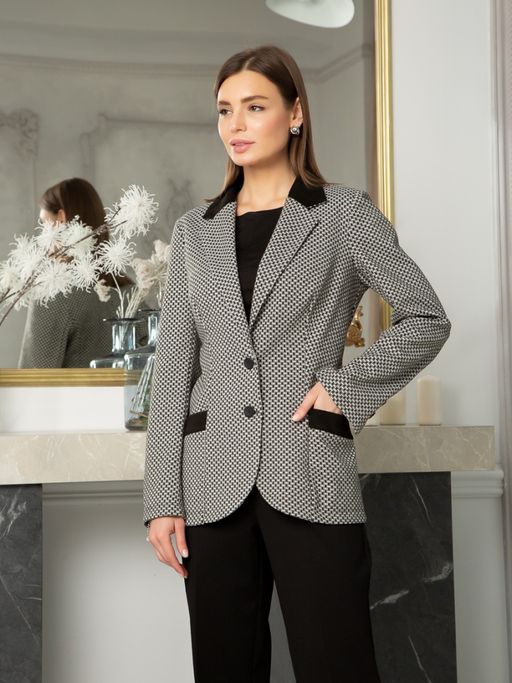 16-195 Жакет - Вишня фото 6