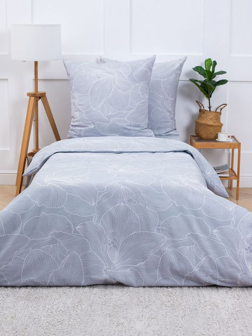 Наволочка 60*60 см, бязь Комфорт (Вернисаж, светло-серый) - Ивановотекстиль фото 4