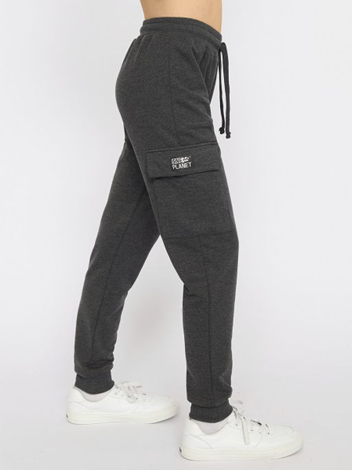 CWJB 70290-12-341 Брюки для мальчика,темно-серый меланж