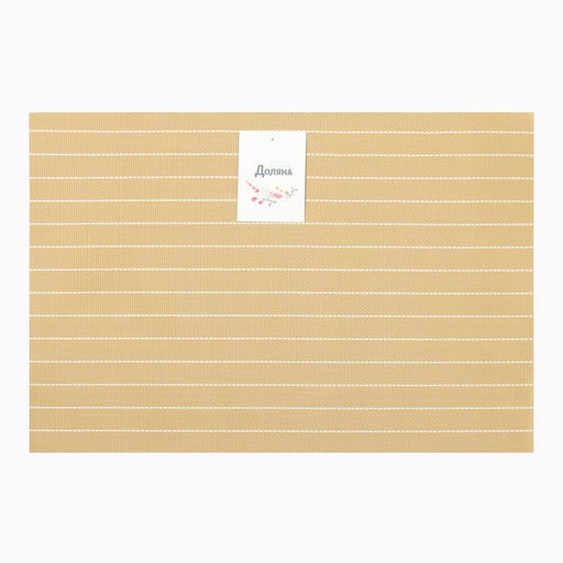 Салфетка на стол Доляна, цв.горчичный, 45*30см  фото 4