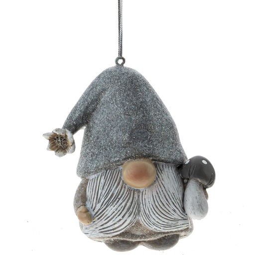 Фигурка декоративная подвесная "Гном", L8 W6 H9 см, 2в.
