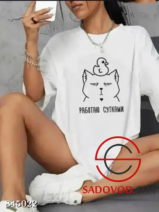 Футболка женская из хлопка - Bruno фото 5