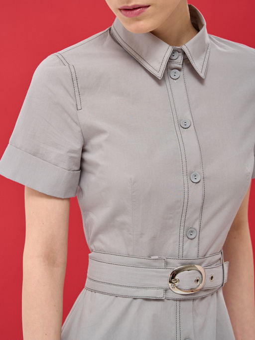 Платье с отстрочками OD-787-2