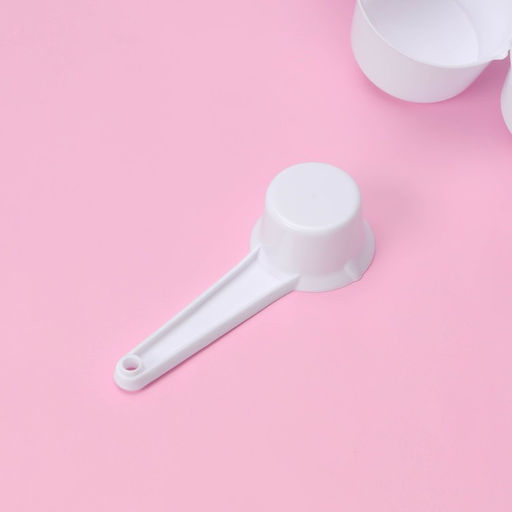 Набор мерных ложек Доляна, 11 шт.: 30/60/80/125/250 мл, 0.6/1.2/2.5/5/7.5/15 мл, пластик, белый