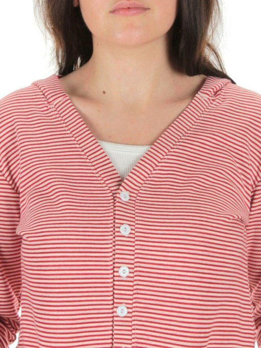 TA04008 RED Кардиган женский (100% хлопок)