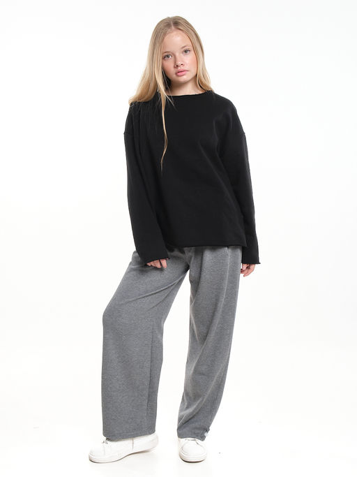 Толстовка для девочки 22-2019 черный - Mini maxi фото 12