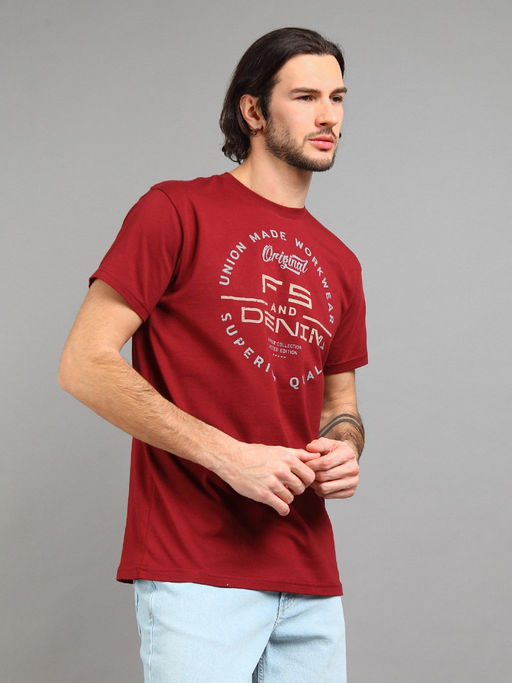 Футболка мужская _ 02285/F5&Denim  фото 3