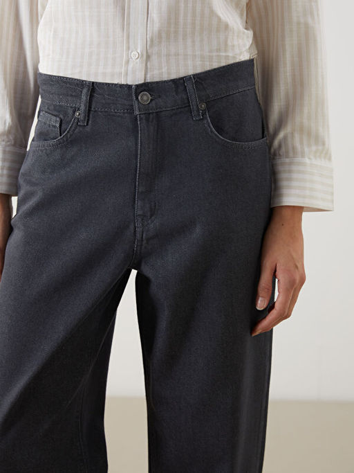 Balloon Fit Kad?n Jean Pantolon